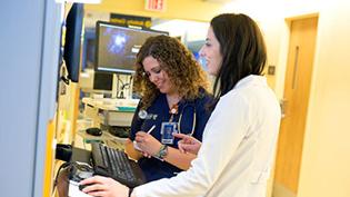 Nurses on Computer